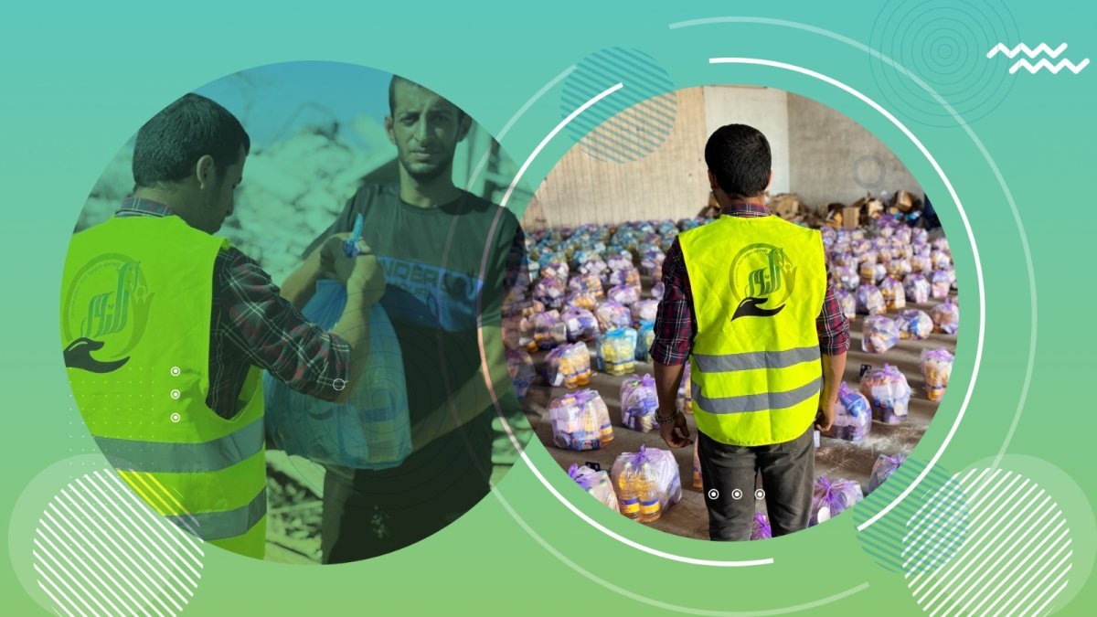 الطرود الغذائية للاسر المحتاجة