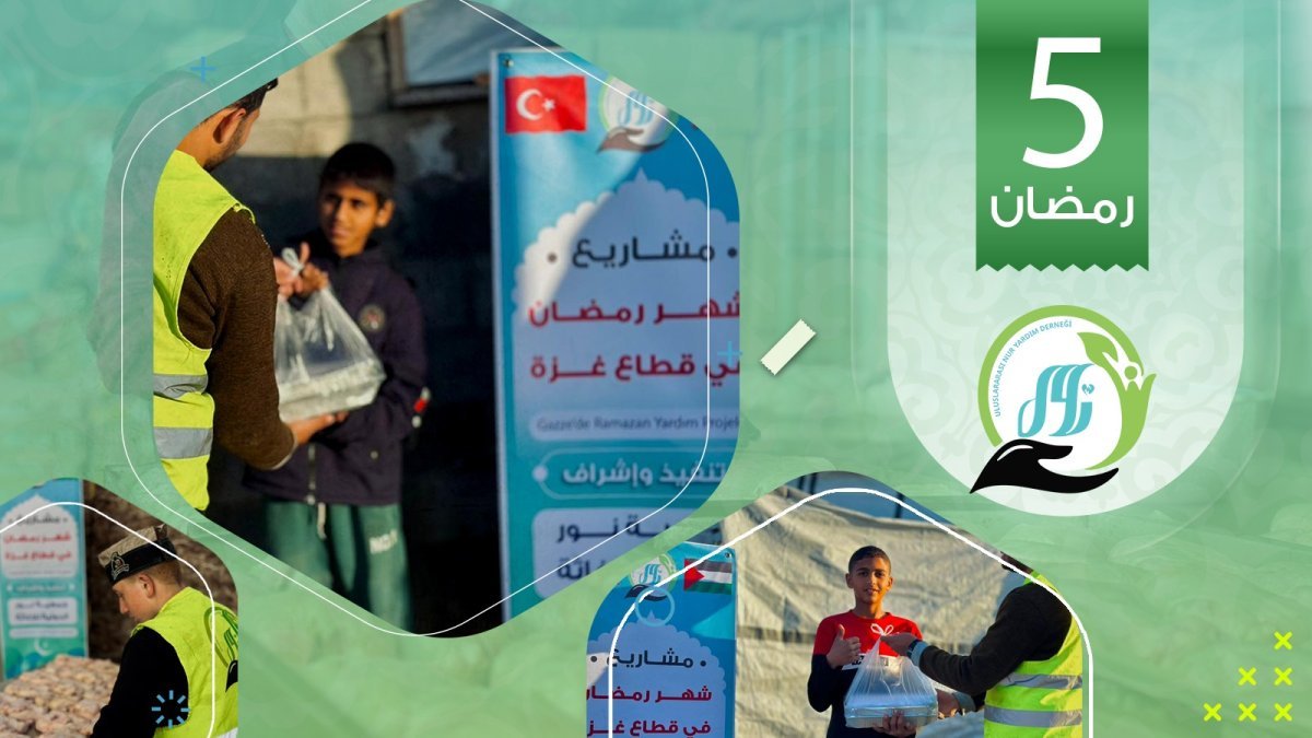 Kuzey Gazze’de Yerinden Edilmiş Ailelere Destek